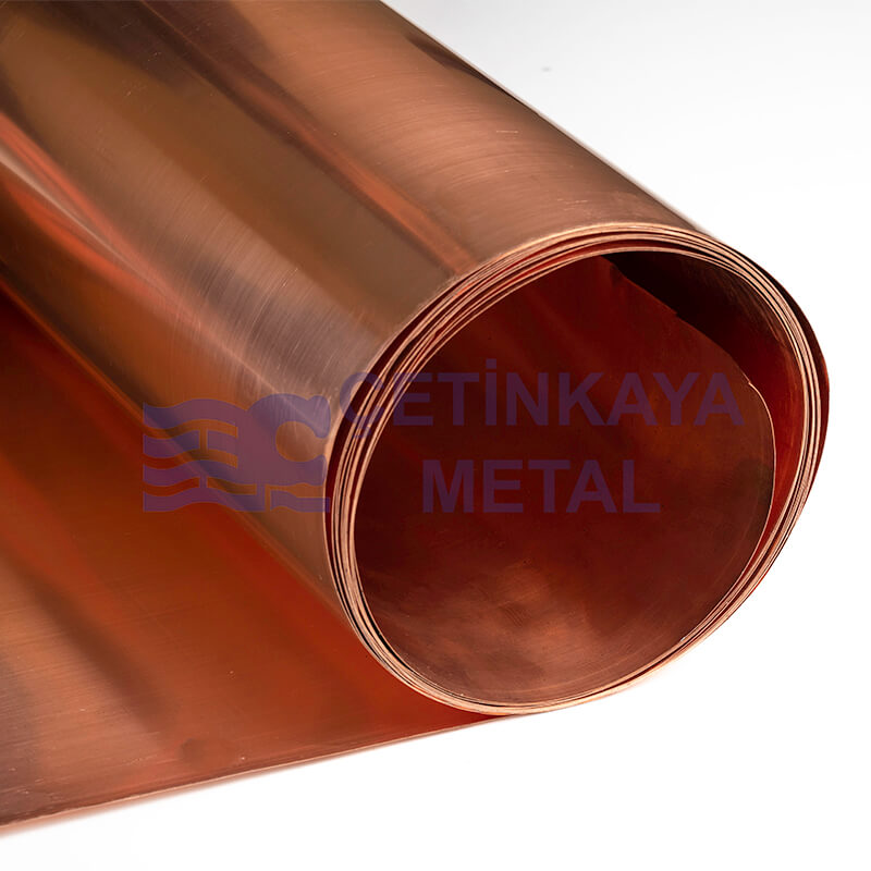 Bakır Rulo Tavlı (Yumuşak)